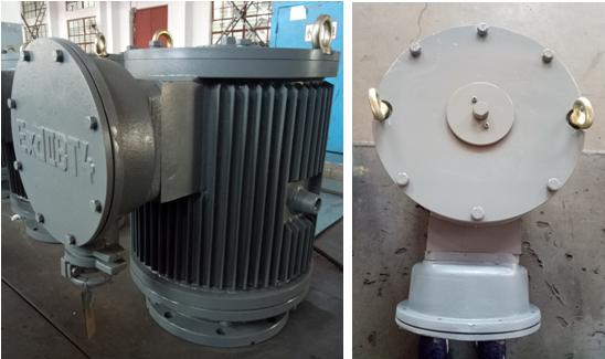 節(jié)能產(chǎn)品,由隔爆型 永磁變頻電動(dòng)機(jī)和智能變頻控制柜組成的一體化裝置